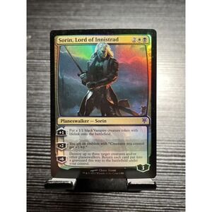 1x Sorin, Lord of Innistrad - Foil Light Play, English Duel Decks: Sorin vs Tiba